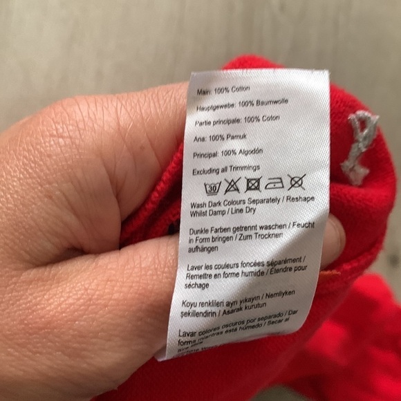 Jonles red silver cardigan unicorn size 4 girls holidays Christmas casual - Picture 5 of 7